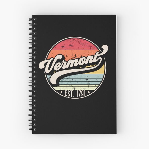 Item preview, Retro Vermont Distressed Sunset Design designed and sold by gorillamerch.