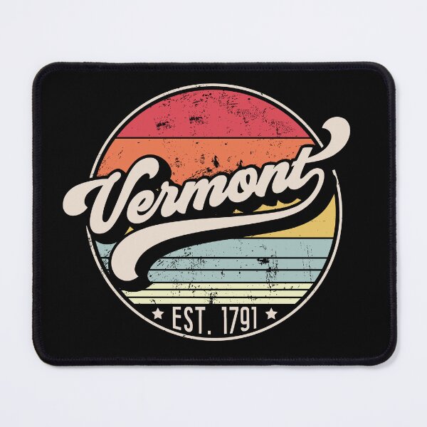 Item preview, Retro Vermont Distressed Sunset Design designed and sold by gorillamerch.