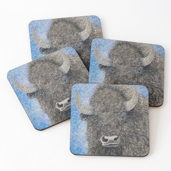 Item preview,  In The Presence Of Bison Painting designed and sold by Rocky Mountain Artistry.