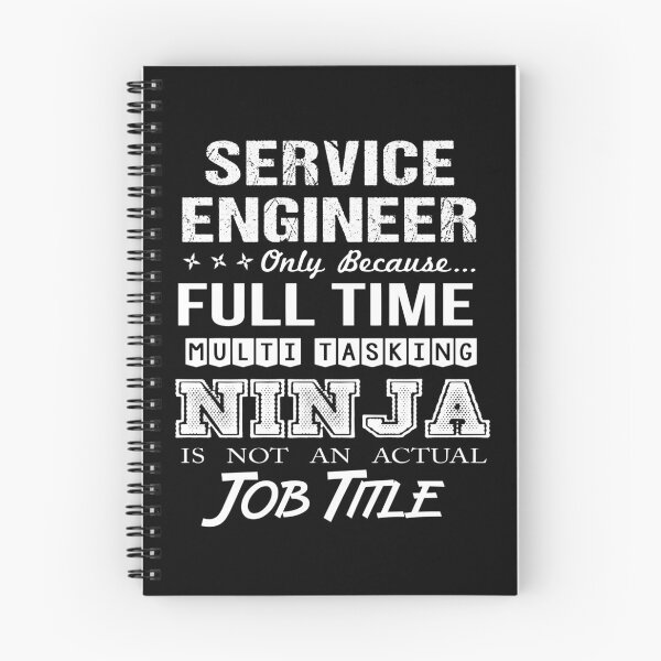 Item preview, Service Engineer T Shirt - Multitasking Ninja Job Gift Item Tee designed and sold by watkinsmat.