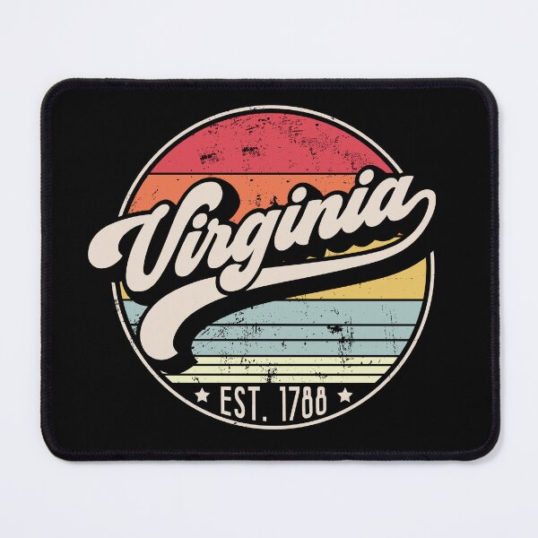 Item preview, Retro Virginia Distressed Sunset Design designed and sold by gorillamerch.