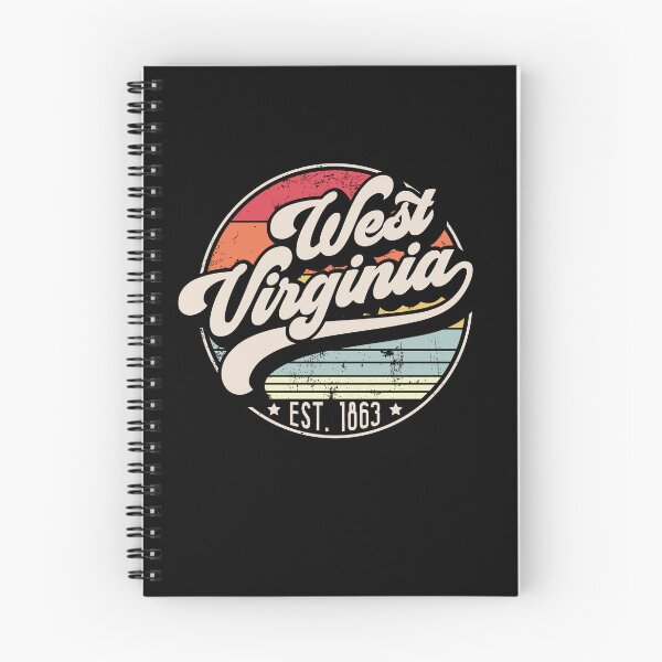 Item preview, Retro West Virginia Distressed Sunset Design designed and sold by gorillamerch.