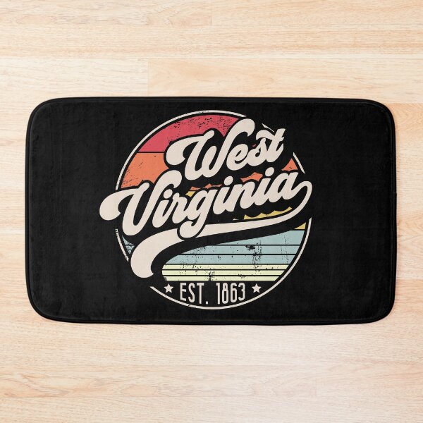 Item preview, Retro West Virginia Distressed Sunset Design designed and sold by gorillamerch.