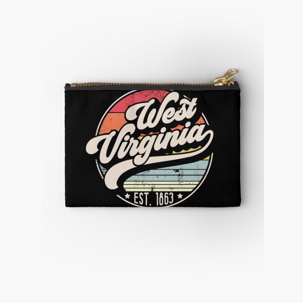 Item preview, Retro West Virginia Distressed Sunset Design designed and sold by gorillamerch.