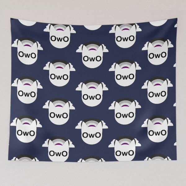 Item preview, OwO Furry Ace Pride  designed and sold by Mythimorph.
