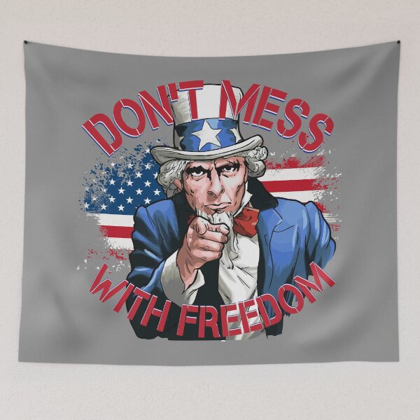 Item preview, Don't Mess With Freedom designed and sold by Warrior Veteran Clothing.
