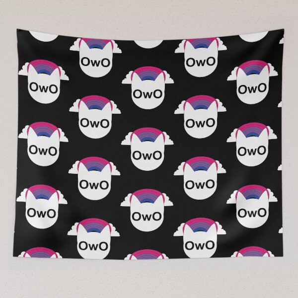 Item preview, OwO Furry Bi Pride  designed and sold by Mythimorph.