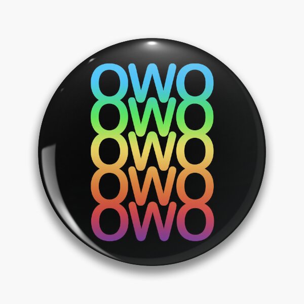Item preview, Rainbow OWO   designed and sold by Mythimorph.