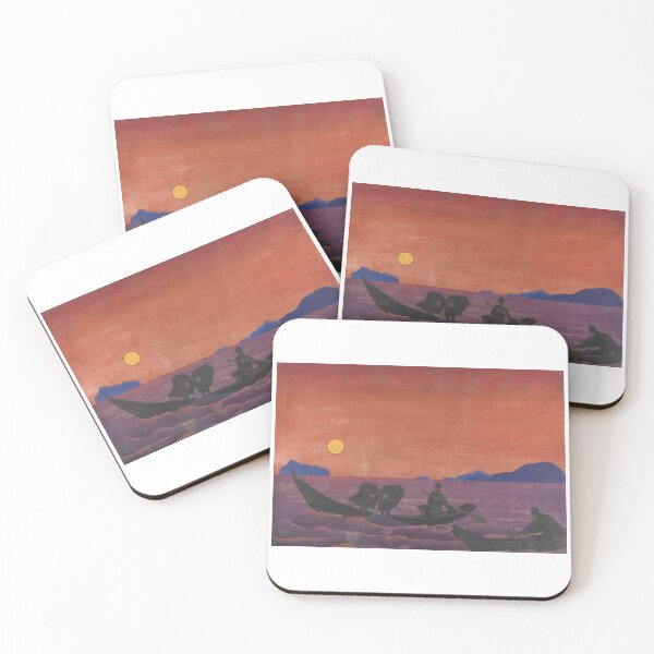 Item preview, Nicholas Roerich  And We Continue Fishing From The Series Sancta  Landscape designed and sold by TeeARTHY.