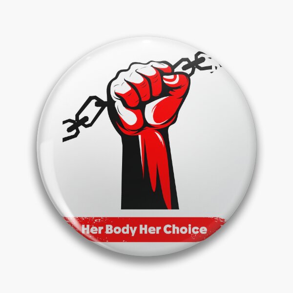 Item preview, Her Body Her Choice Pro Choice Reproductive Rights designed and sold by Micosmile.
