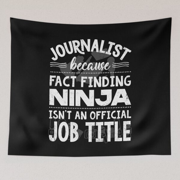 Aperçu de l'œuvre Journaliste Journalisme Journaliste créée et vendue par ShopTheStyle.
