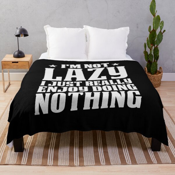 Item preview, 'm Not Lazy I Just Really Enjoy Doing Nothing Funny Sarcastic Gift Idea colored Vintage designed and sold by Chamssou.