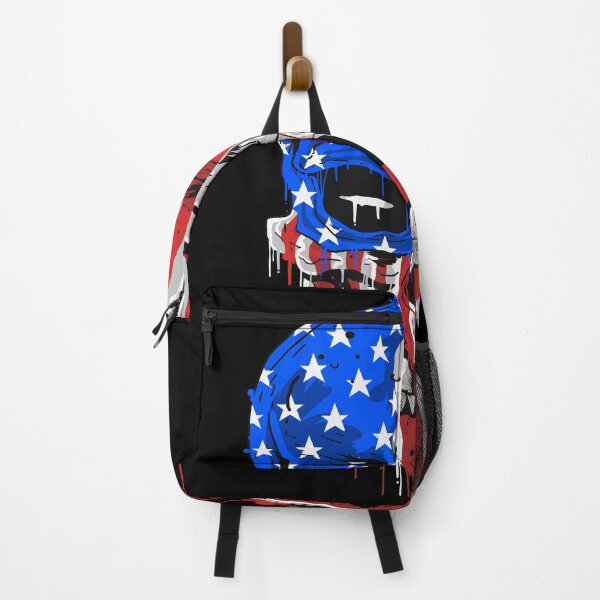 Item preview, American flag skull designed and sold by SwanDive.
