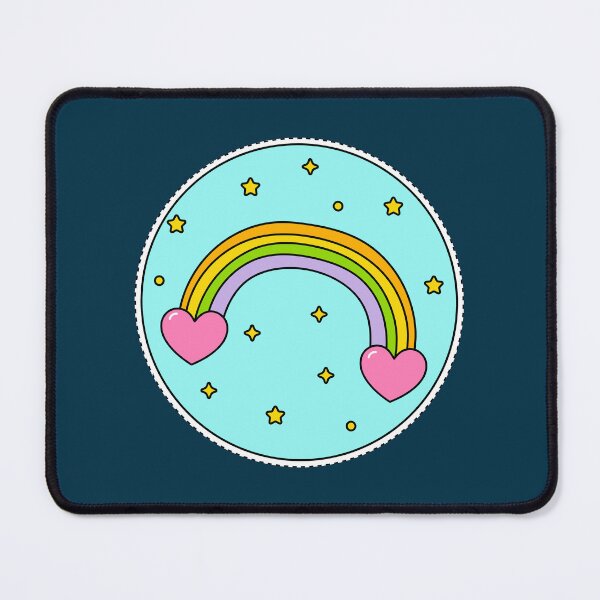 Item preview, Rainbow from Heart Clouds designed and sold by cutieotter.