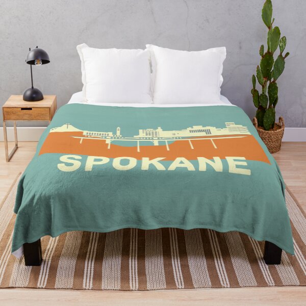 Item preview, Spokane Cityscape designed and sold by SkySlate.