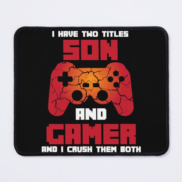 Item preview, I Have Two Titles Son Gamer I Crush Classic T-Shirt designed and sold by amberk1cira.