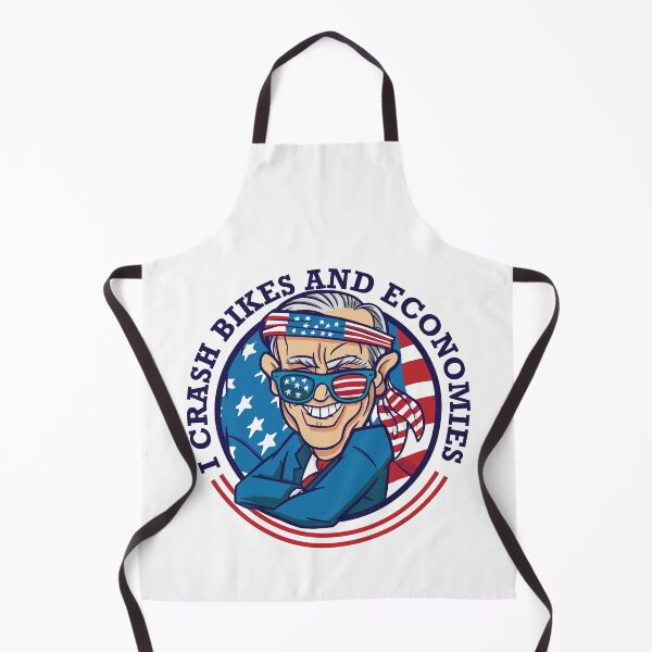 Item preview, Funny Biden Parody I Crash Bikes And Economies designed and sold by artado.