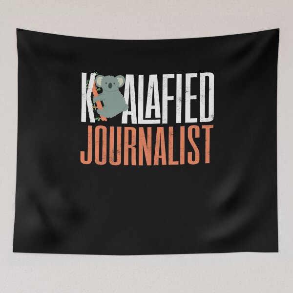 Aperçu de l'œuvre Journaliste Journalisme Koalafied Journaliste créée et vendue par ShopTheStyle.