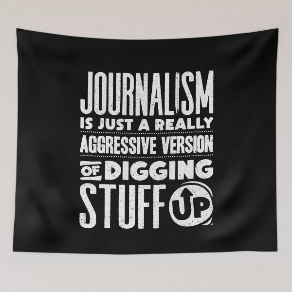 Item preview, Journalist Journalism Funny Quote designed and sold by ShopTheStyle.