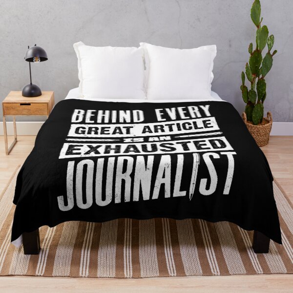 Aperçu de l'œuvre Journaliste Journalisme Journaliste épuisé créée et vendue par ShopTheStyle.