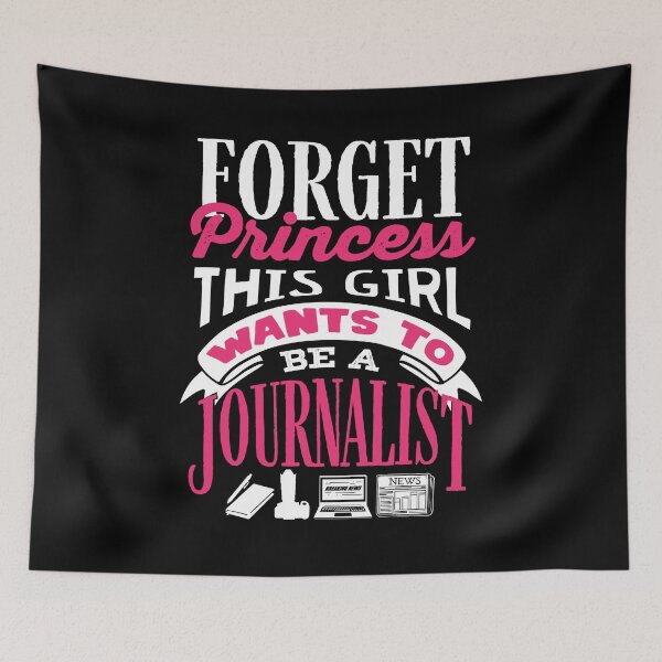 Aperçu de l'œuvre Journaliste Journalisme Femme journaliste créée et vendue par ShopTheStyle.
