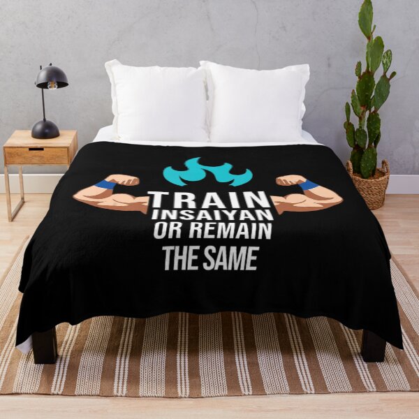 Item preview, Train Insaiyan Or Remain The Same Anime Gym Bodybuilding designed and sold by hurtfulfan1316.