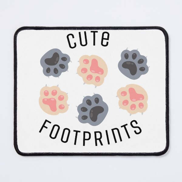 Item preview, Cute Fooprints of cats similar to those of our girls and boys, because their footprints fill our hearts with love. designed and sold by EMIPRINCESS.