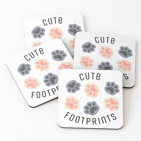 Item preview, Cute Fooprints of cats similar to those of our girls and boys, because their footprints fill our hearts with love. designed and sold by EMIPRINCESS.