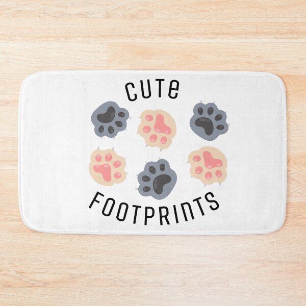 Item preview, Cute Fooprints of cats similar to those of our girls and boys, because their footprints fill our hearts with love. designed and sold by EMIPRINCESS.