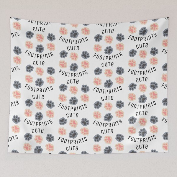 Item preview, Cute Fooprints of cats similar to those of our girls and boys, because their footprints fill our hearts with love. designed and sold by EMIPRINCESS.