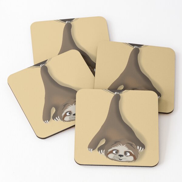 Item preview, Cute Falling sloth baby 1 designed and sold by TipTopTapo.
