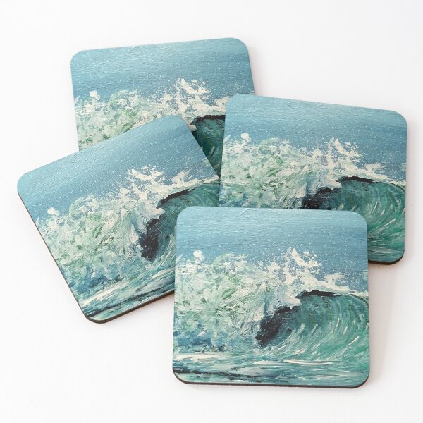 Item preview, Wave, sea wave painted by Anke Franikowski designed and sold by Anke Franikowski.
