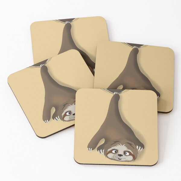 Item preview, Cute Falling sloth baby 2 designed and sold by TipTopTapo.