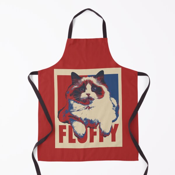 Item preview, Fluffy Cat Pop Art Style designed and sold by Luan Huynh.