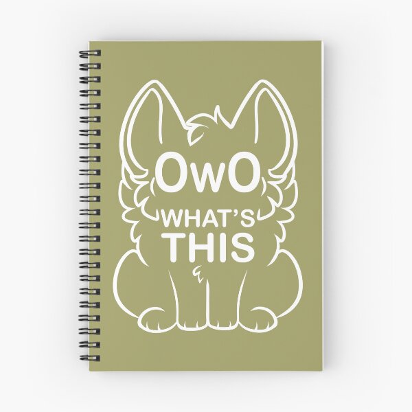 Item preview, OwO What_x27_s this - white text designed and sold by TheErrant.