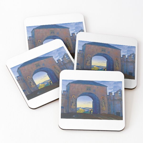Item preview, Nicholas Roerich And We are Opening the Gates Landscape designed and sold by TeeARTHY.