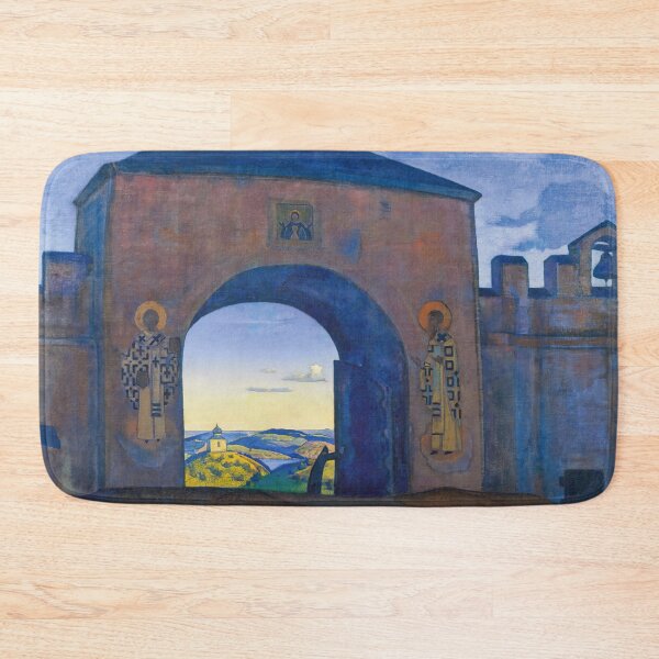 Item preview, Nicholas Roerich And We are Opening the Gates Landscape designed and sold by TeeARTHY.