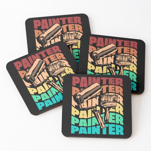 Item preview, Painter Painting Silhouette designed and sold by ShopTheStyle.