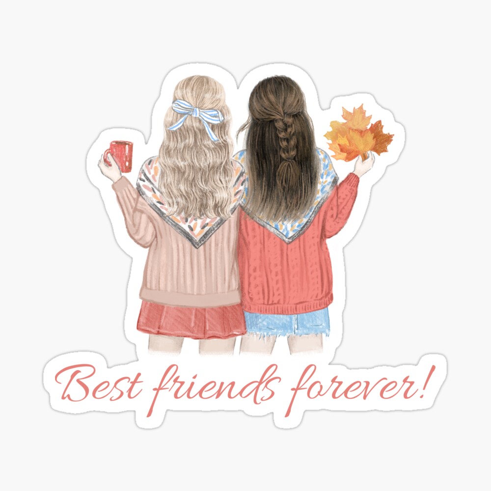 Drawing Best Friends Forever Friendship Sketch PNG, Clipart, Animation,  Anime, Art, Best Friends Forever, Black Hair