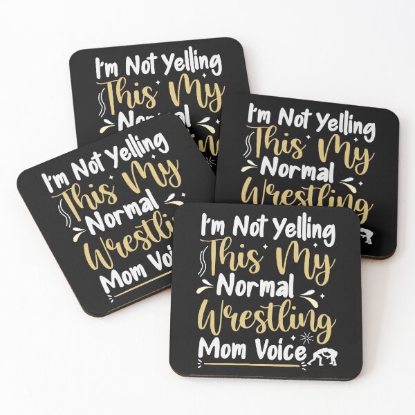 Item preview, I'm Not Yelling This My Normal Wrestling Mom Voice Wrestler / Birthday Gift Idea  designed and sold by Chamssou.