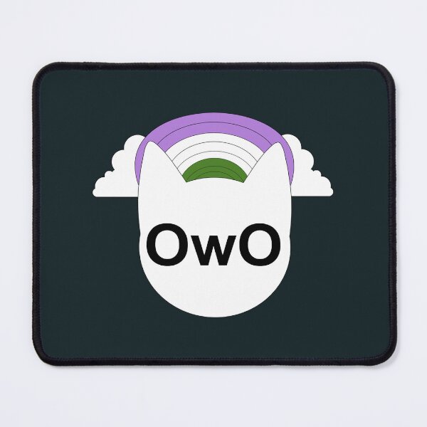 Item preview, OwO Furry Gender Queer Pride  designed and sold by TheErrant.