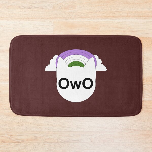Item preview, OwO Furry Gender Queer Pride  designed and sold by TheErrant.