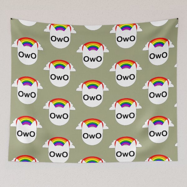 Item preview, OwO Furry LGBTQ Pride designed and sold by TheErrant.
