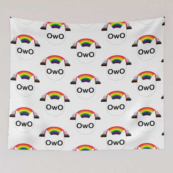 Item preview, OwO Furry LGBTQAI Pride  designed and sold by TheErrant.