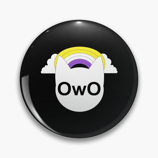 Item preview, OwO Furry Non Binary Pride  designed and sold by TheErrant.