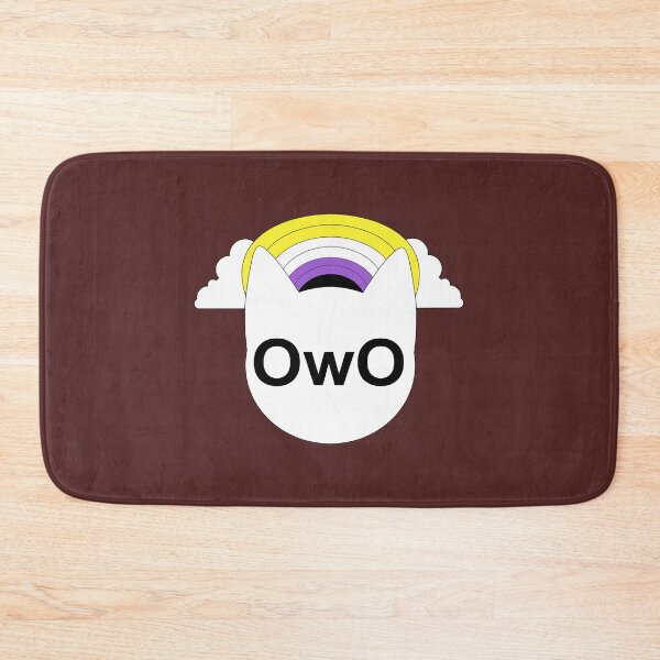 Item preview, OwO Furry Non Binary Pride  designed and sold by TheErrant.