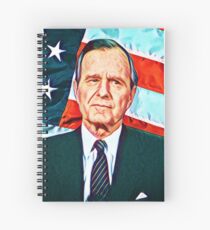George H. W. Bush Spiral Notebook