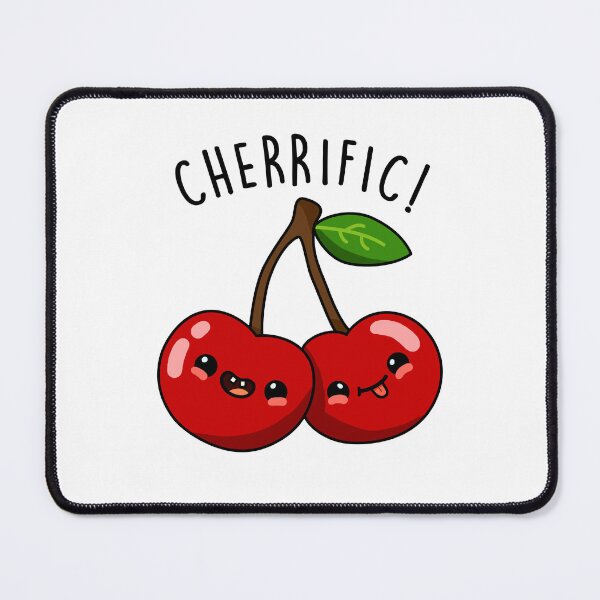 Item preview, Cherrific Funny Red Cherry Puns designed and sold by punnybone.