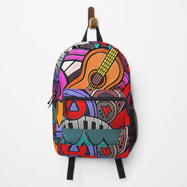 Item preview, Colorful design with musical instruments designed and sold by Vesna7791.