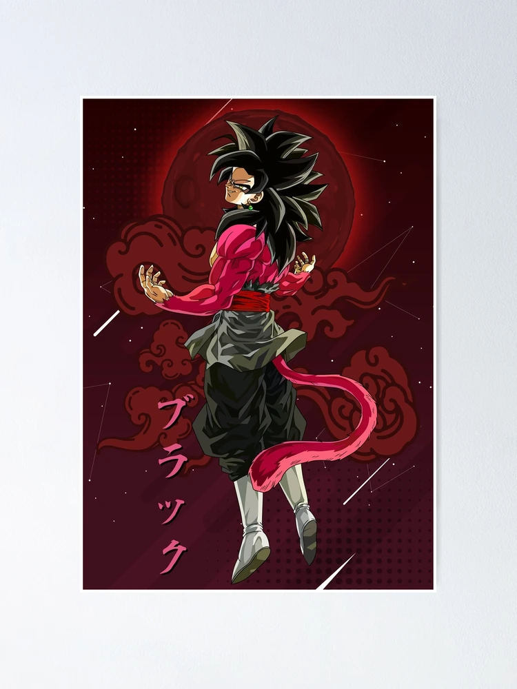 Times Comic Goku Super Saiyan 4 Poster